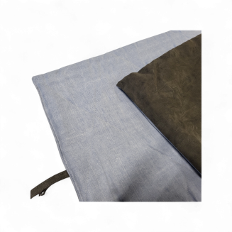 Mata AQUARIUS  pojedyncza - niebieska - 2