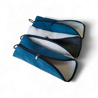 Piórnik/saszetka (odcienie niebieskiego) - 3