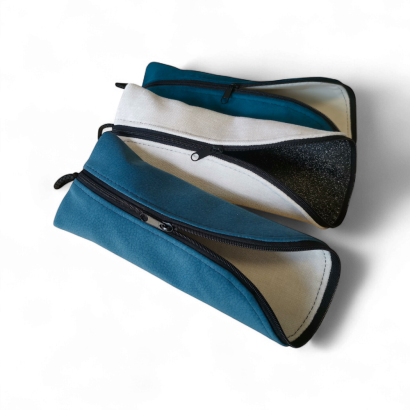 Piórnik/saszetka (odcienie niebieskiego)