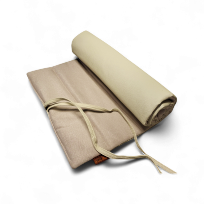 Mata AQUARIUS  pojedyncza - kremowa