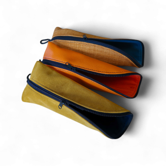 Piórnik/saszetka (odcienie brązu) - 4